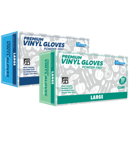 Premium Vinyl Disposable Gloves