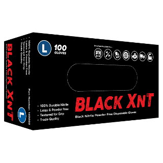 Black XnT Nitrile Disposable